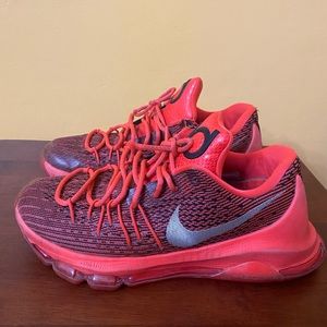 Size 8.5 - KD 8 Bright Crimson